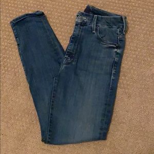 Mother Jeans High Waisted Looker Ankle